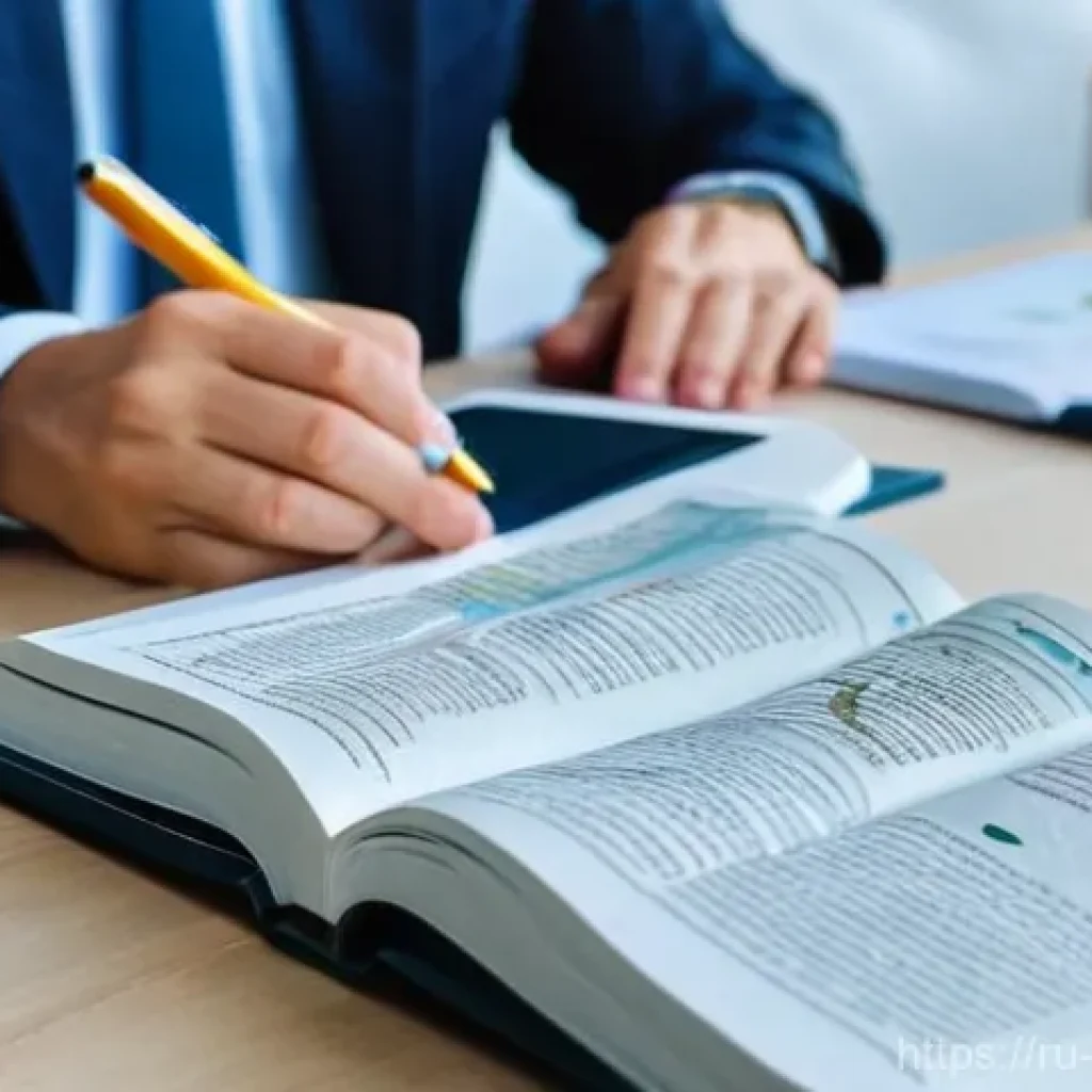 폐기물처리기사 독학으로 합격하기 - A focused Russian environmental specialist, in their late 20s to early 30s, wearing smart casual att...