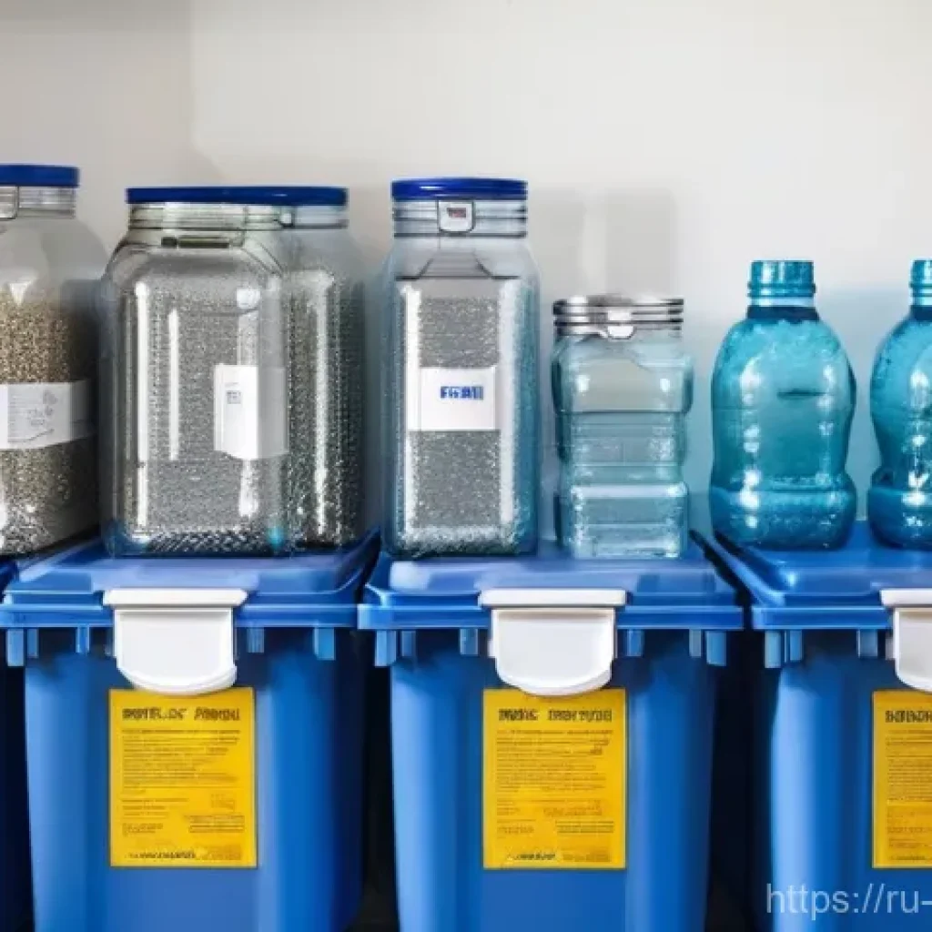 폐기물처리와 탄소중립 정책 - **Prompt:** A bright, modern kitchen in a clean apartment, filled with natural light streaming throu...