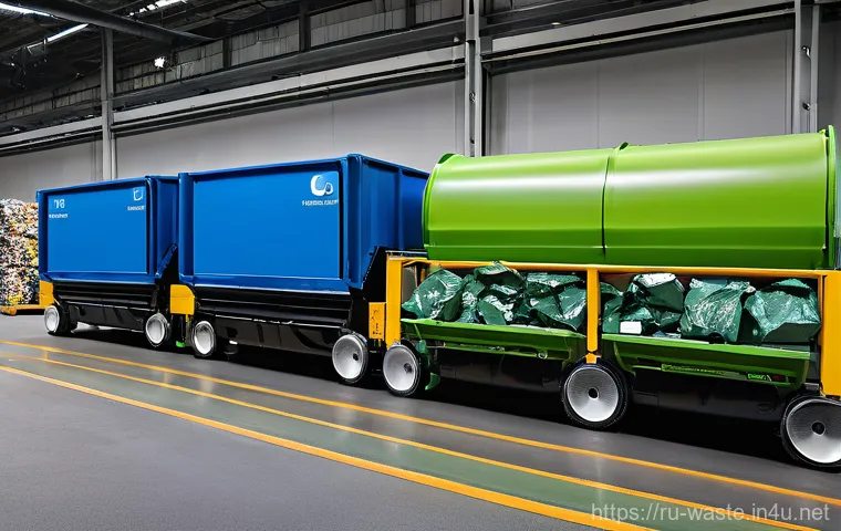 폐기물처리와 탄소중립 정책 - **Prompt:** A bright, modern kitchen in a clean apartment, filled with natural light streaming throu...